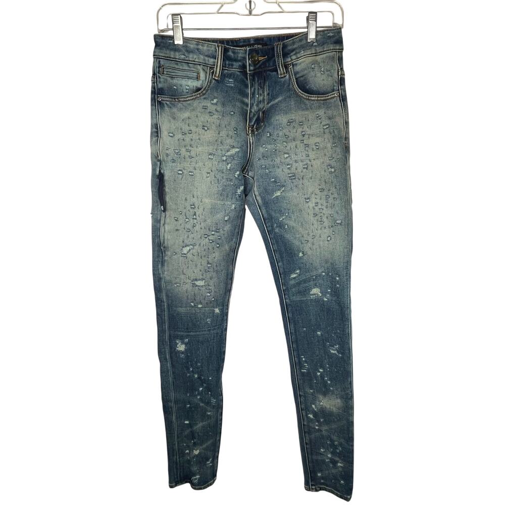 Embellish men's distressed skinny jeans, size 28, EUC